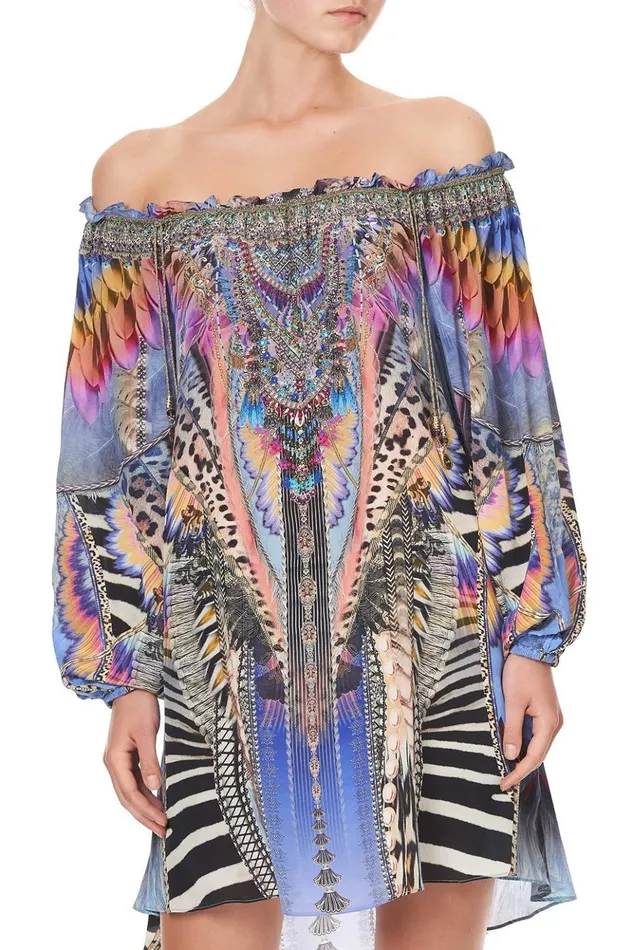 Women Party Dresses Camilla Off Shoulder Mini Dress Love On The Wing