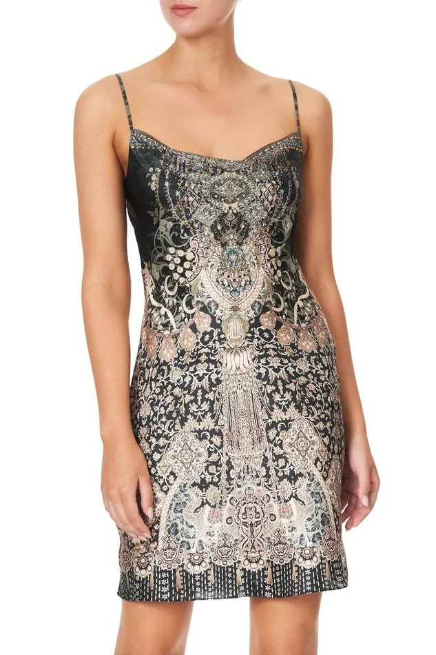 Women Party Dresses Camilla Short Bias Slip Dust Her Off