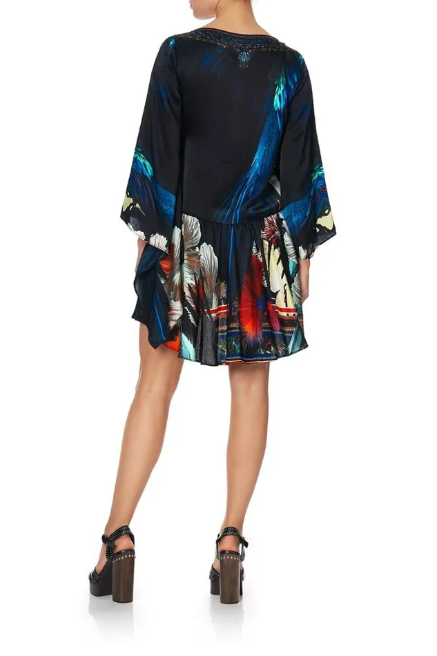 Women Party Dresses Camilla URing Dress With Kimono Sleeve Night Flight