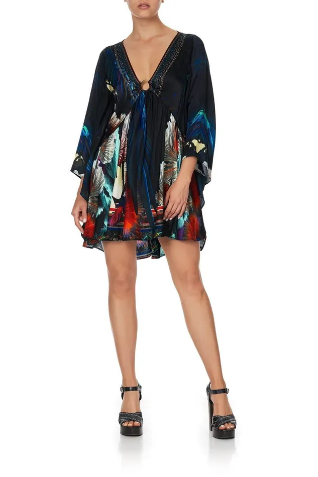 Women Party Dresses Camilla URing Dress With Kimono Sleeve Night Flight