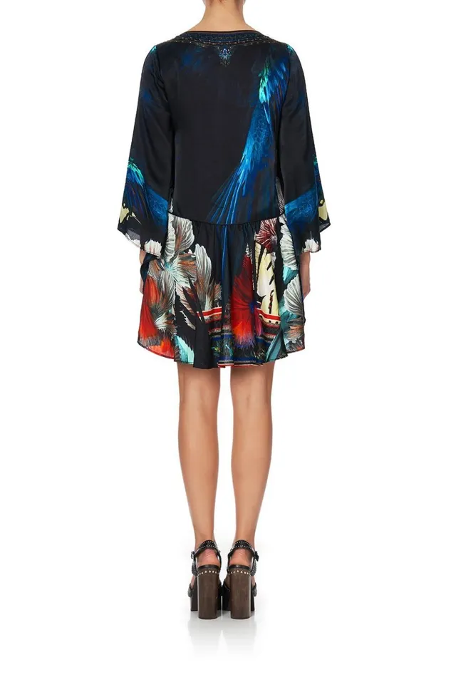 Women Party Dresses Camilla URing Dress With Kimono Sleeve Night Flight