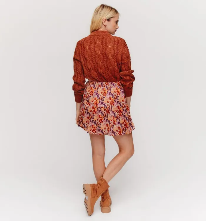 Women Patterned Mini Skirt 8211 Multicolour Print Promod Skirts Women Patterned Mini Skirt 8211 Multicolour Print Promod Skirts