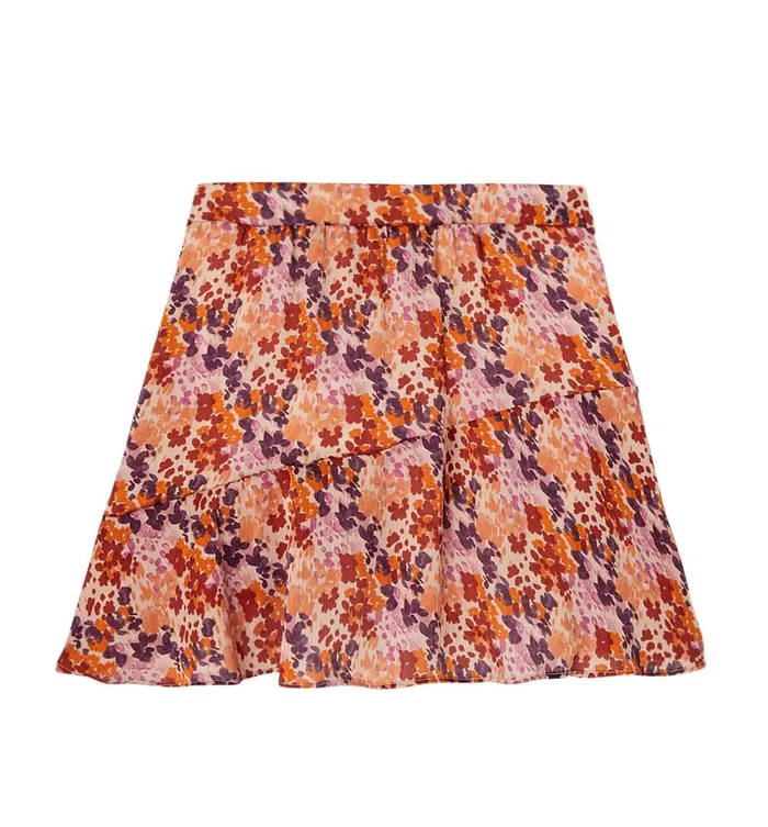 Women Patterned Mini Skirt 8211 Multicolour Print Promod Skirts Women Patterned Mini Skirt 8211 Multicolour Print Promod Skirts