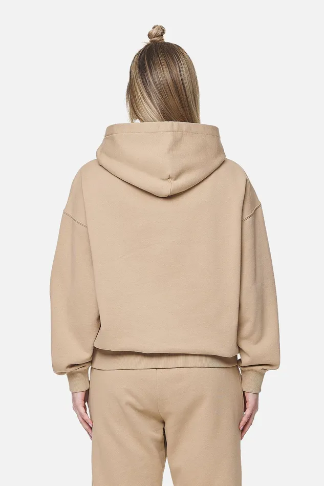 Women Pegador Hoodies Julago Oversized Hoodie Washed Safari Sand Women Pegador Hoodies Julago Oversized Hoodie Washed Safari Sand