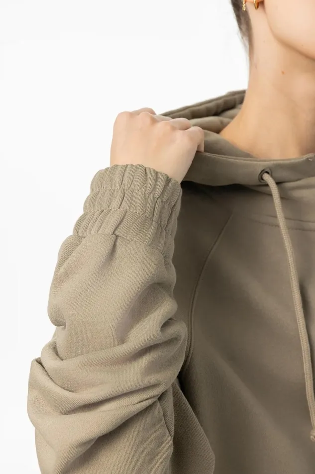 Women Pegador Hoodies Nona Oversized Sweat Jacket Washed Desert Taupe Women Pegador Hoodies Nona Oversized Sweat Jacket Washed Desert Taupe