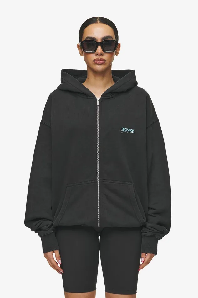 Women Pegador Hoodies Patino Oversized Sweat Jacket Vintage Black Women Pegador Hoodies Patino Oversized Sweat Jacket Vintage Black