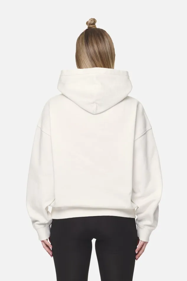 Women Pegador Hoodies Wayruna Oversized Hoodie Washed Coconut Milk Women Pegador Hoodies Wayruna Oversized Hoodie Washed Coconut Milk