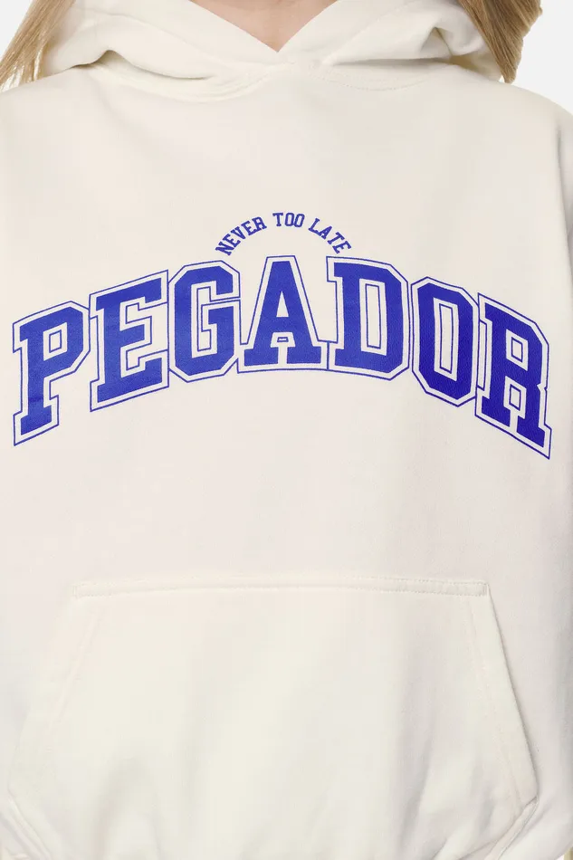 Women Pegador Hoodies Wayruna Oversized Hoodie Washed Coconut Milk Women Pegador Hoodies Wayruna Oversized Hoodie Washed Coconut Milk