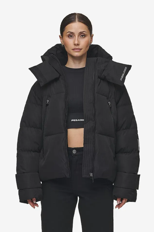 Women Pegador Jacken Fira Oversized Puffer Jacket Black