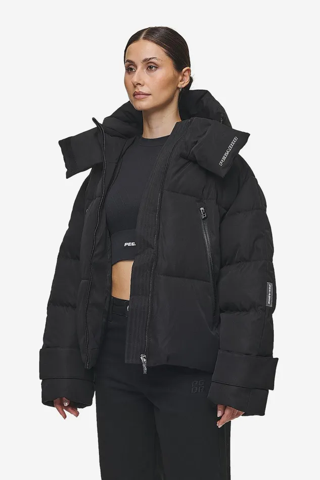 Women Pegador Jacken Fira Oversized Puffer Jacket Black Women Pegador Jacken Fira Oversized Puffer Jacket Black