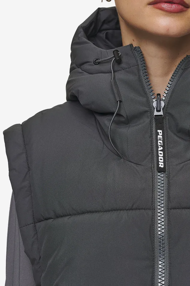Women Pegador Jacken Trixy 4 In 1 Reversible Puffer Jacket Anthracite Women Pegador Jacken Trixy 4 In 1 Reversible Puffer Jacket Anthracite