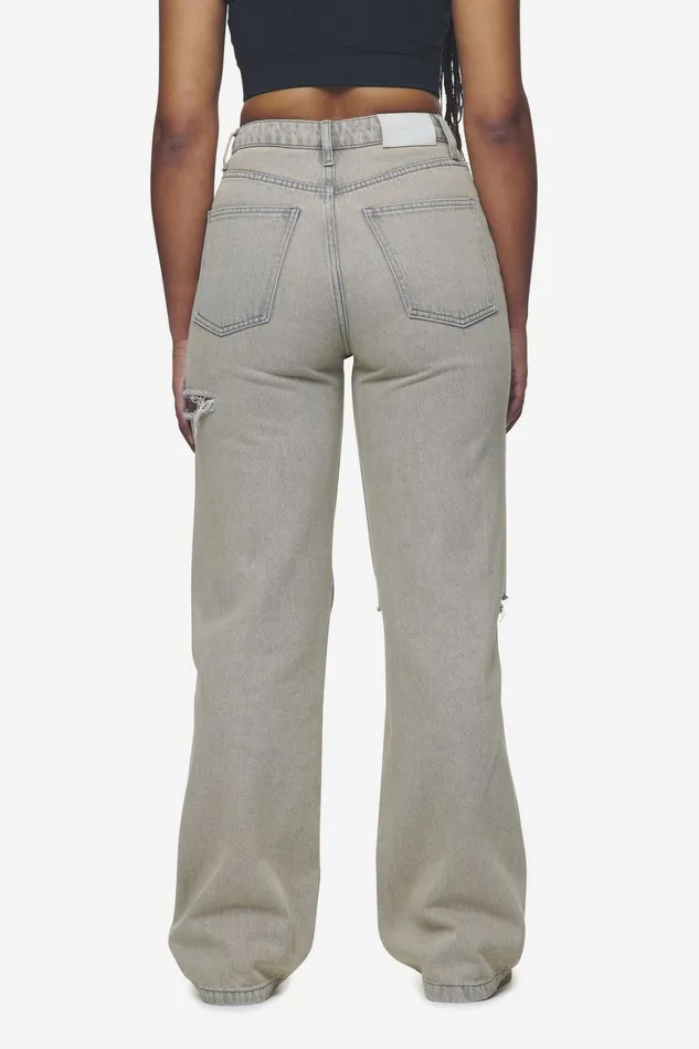 Women Pegador Jeans Romani Destroyed High Waist Jeans Washed Coast Sand Women Pegador Jeans Romani Destroyed High Waist Jeans Washed Coast Sand