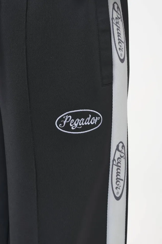 Women Pegador Pants Karia Loose Track Pants Black Angels Cream Women Pegador Pants Karia Loose Track Pants Black Angels Cream