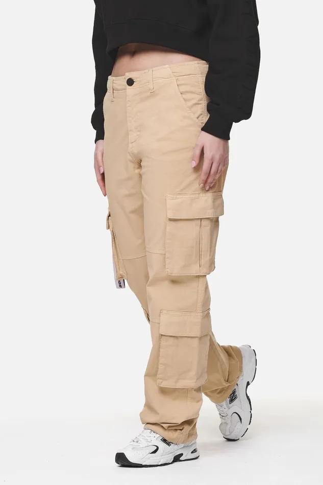Women Pegador Pants Tanami Wide Cargo PantsWashed Safari Sand
