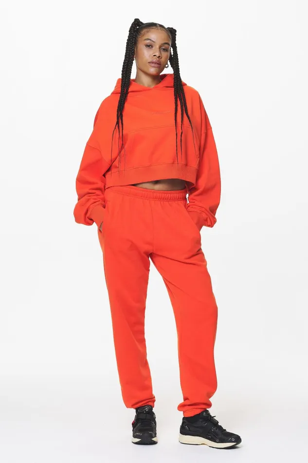 Women Pegador Pants Villa High Waisted Sweat Pants Washed Signal Red Gum Women Pegador Pants Villa High Waisted Sweat Pants Washed Signal Red Gum