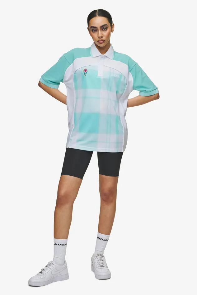 Women Pegador Tees Lawn Jersey Sky Blue White Women Pegador Tees Lawn Jersey Sky Blue White