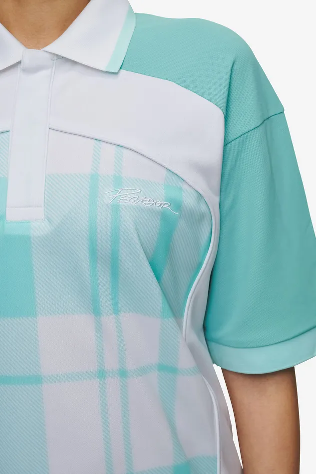 Women Pegador Tees Lawn Jersey Sky Blue White Women Pegador Tees Lawn Jersey Sky Blue White