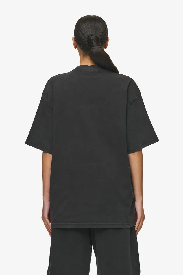 Women Pegador Tees Leono Boxy Tee Vintage Black Sky Blue Gum Women Pegador Tees Leono Boxy Tee Vintage Black Sky Blue Gum