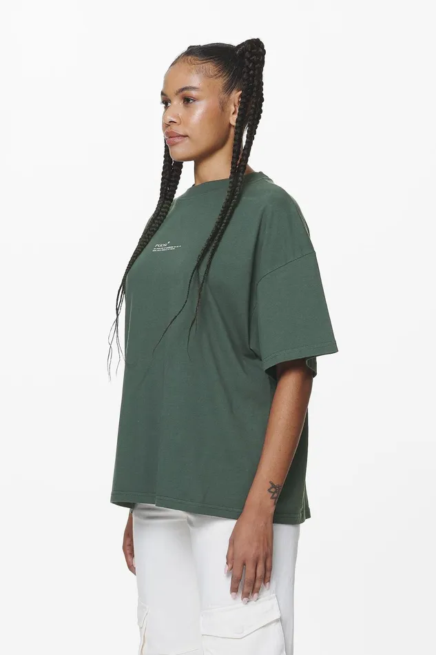 Women Pegador Tees Navisk Heavy Oversized Tee Washed Sage Green Women Pegador Tees Navisk Heavy Oversized Tee Washed Sage Green