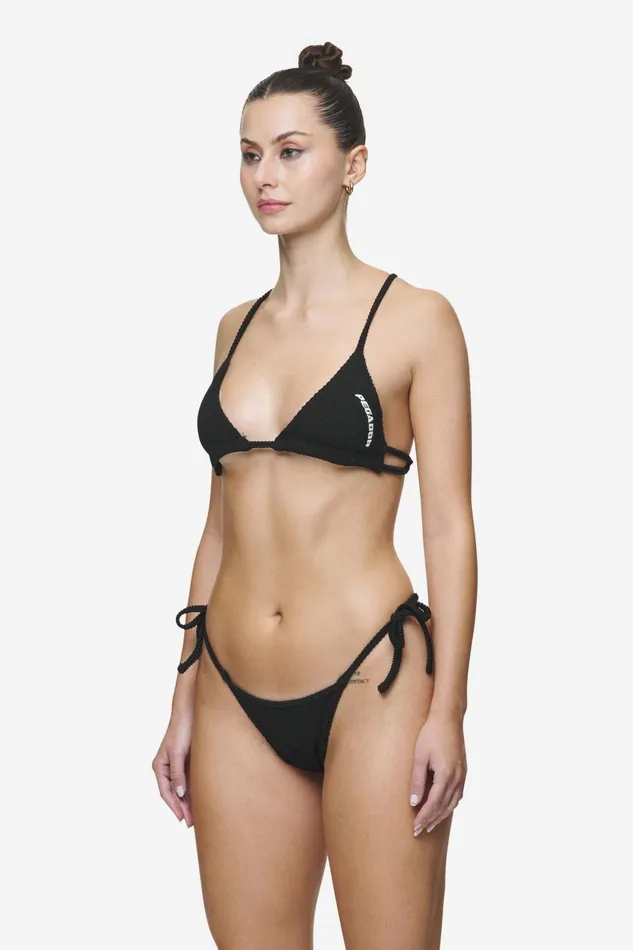 Women Pegador Underwear Ramira Triangle Bikini Top Black Women Pegador Underwear Ramira Triangle Bikini Top Black