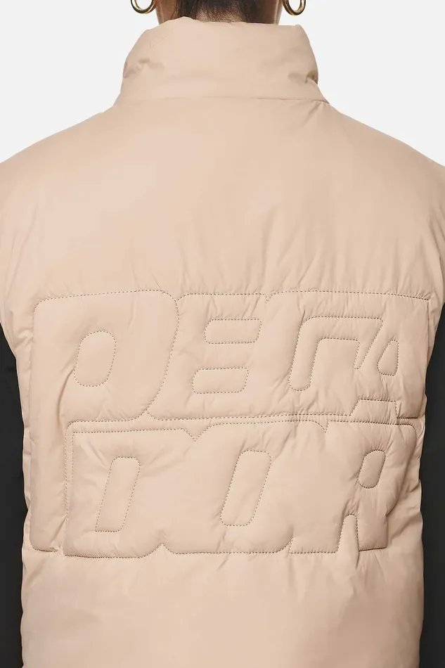 Women Pegador Westen Wilton Cropped Oversized VestSafari Sand Women Pegador Westen Wilton Cropped Oversized VestSafari Sand