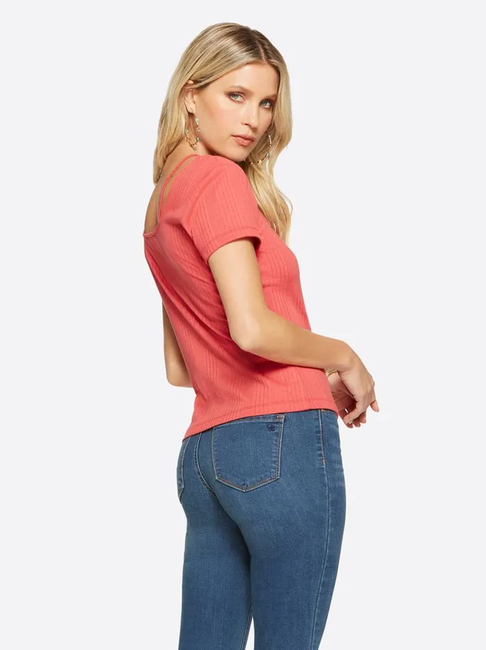 Women Pippa Top In Baked Apple Jessica Simpson Tops and Tees