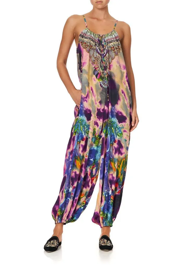 Women Playsuits and Jumpsuits Camilla Balloon Jumpsuit Acid Abbey