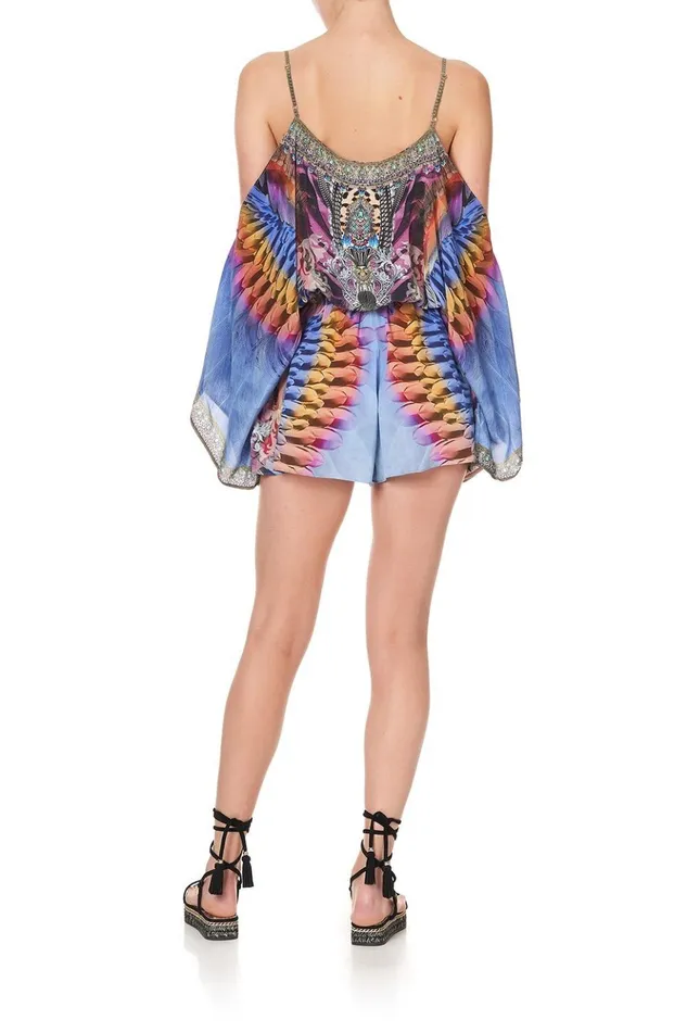 Women Playsuits and Jumpsuits Camilla Drop Shoulder Playsuit Love On The Wing