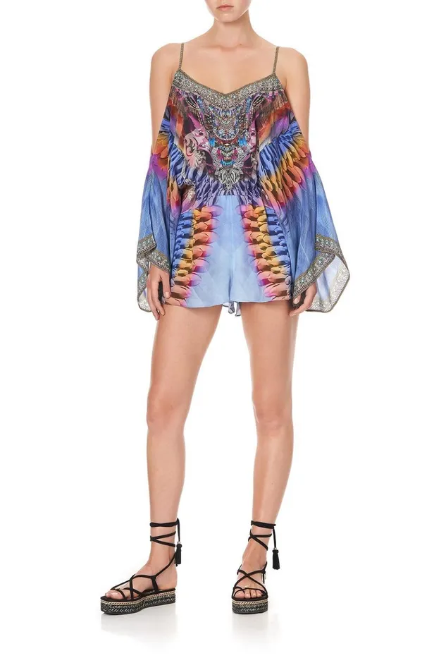 Women Playsuits and Jumpsuits Camilla Drop Shoulder Playsuit Love On The Wing