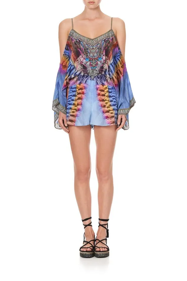 Women Playsuits and Jumpsuits Camilla Drop Shoulder Playsuit Love On The Wing