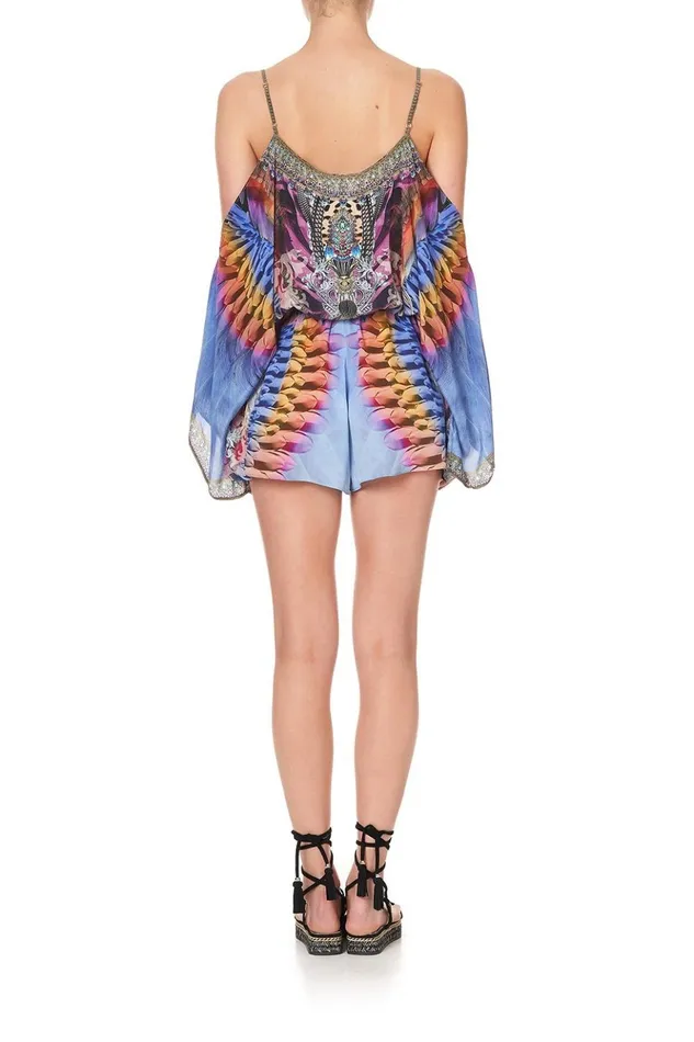 Women Playsuits and Jumpsuits Camilla Drop Shoulder Playsuit Love On The Wing