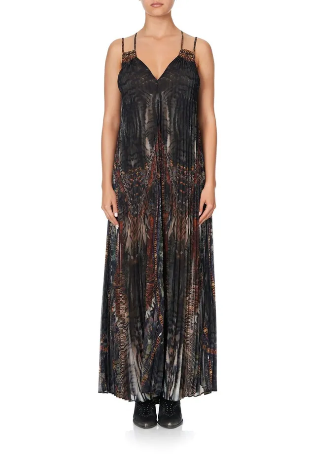 Women Playsuits and Jumpsuits Camilla Pleated Jumpsuit With Yoke Kakadu Calling