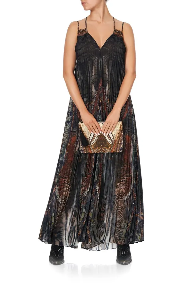 Women Playsuits and Jumpsuits Camilla Pleated Jumpsuit With Yoke Kakadu Calling