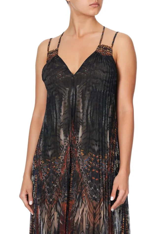 Women Playsuits and Jumpsuits Camilla Pleated Jumpsuit With Yoke Kakadu Calling