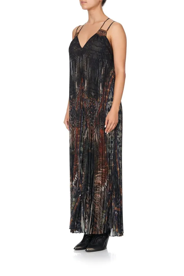 Women Playsuits and Jumpsuits Camilla Pleated Jumpsuit With Yoke Kakadu Calling