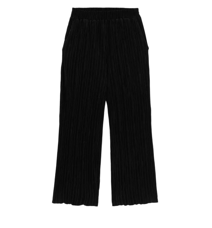 Women Pleat Trousers 8211 Black Promod Trousers Women Pleat Trousers 8211 Black Promod Trousers
