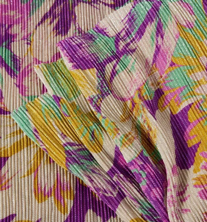 Women Polyester Lurex Fabric Cut 8211 Multicolour Print Promod Fabric Cuts And Patterns Women Polyester Lurex Fabric Cut 8211 Multicolour Print Promod Fabric Cuts And Patterns