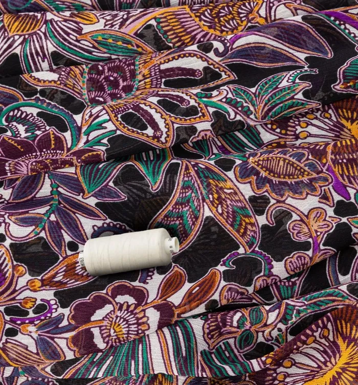 Women Polyester Voile Fabric Cut 8211 Multicolour Print Promod Fabric Cuts And Patterns Women Polyester Voile Fabric Cut 8211 Multicolour Print Promod Fabric Cuts And Patterns