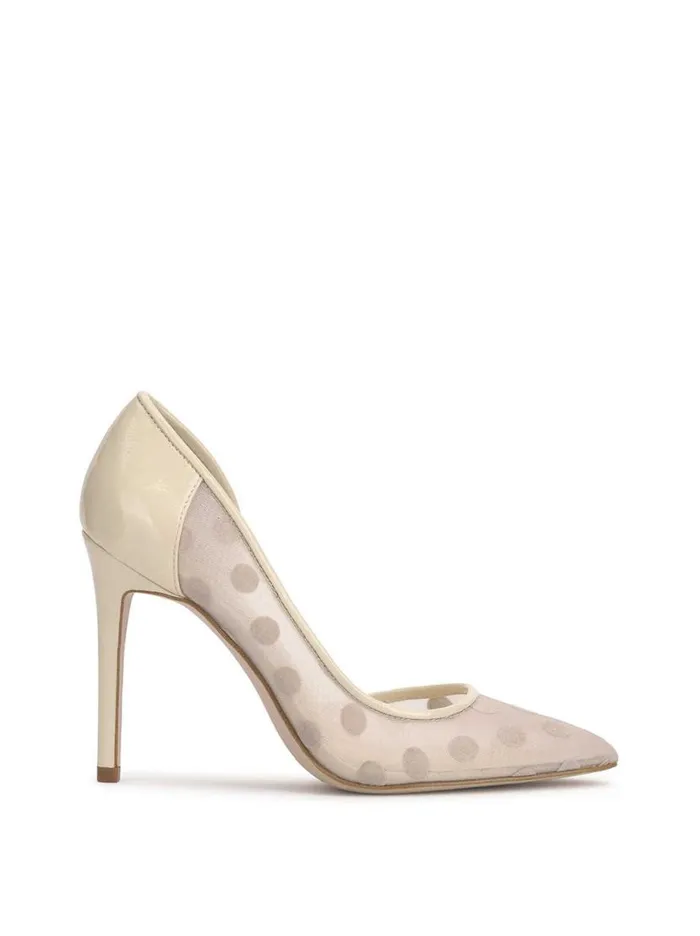 Women Prizma D039Orsay Pump In Ivory Polka Dot Jessica Simpson Pumps