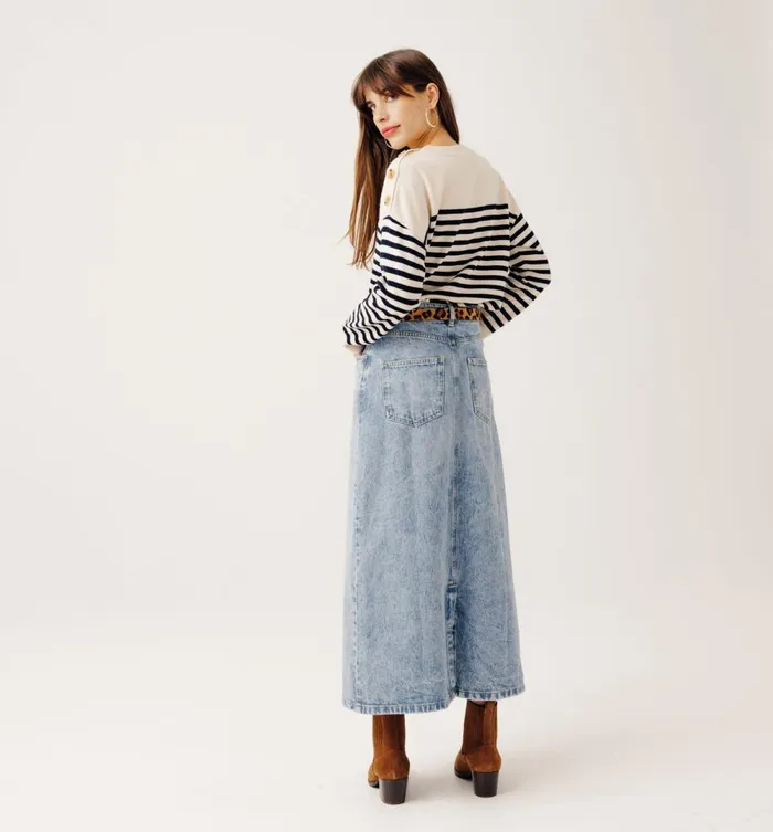 Women Pure Wool Jumper 8211 Ecru Stripes Promod Jumpers And Cardigans Women Pure Wool Jumper 8211 Ecru Stripes Promod Jumpers And Cardigans
