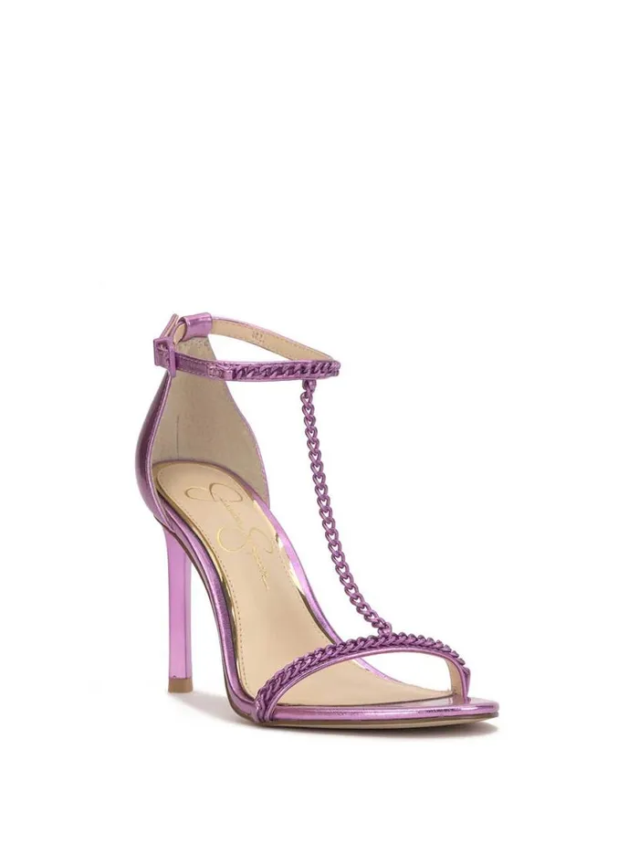 Women Qiven High Heel In Purple Jessica Simpson Sandals
