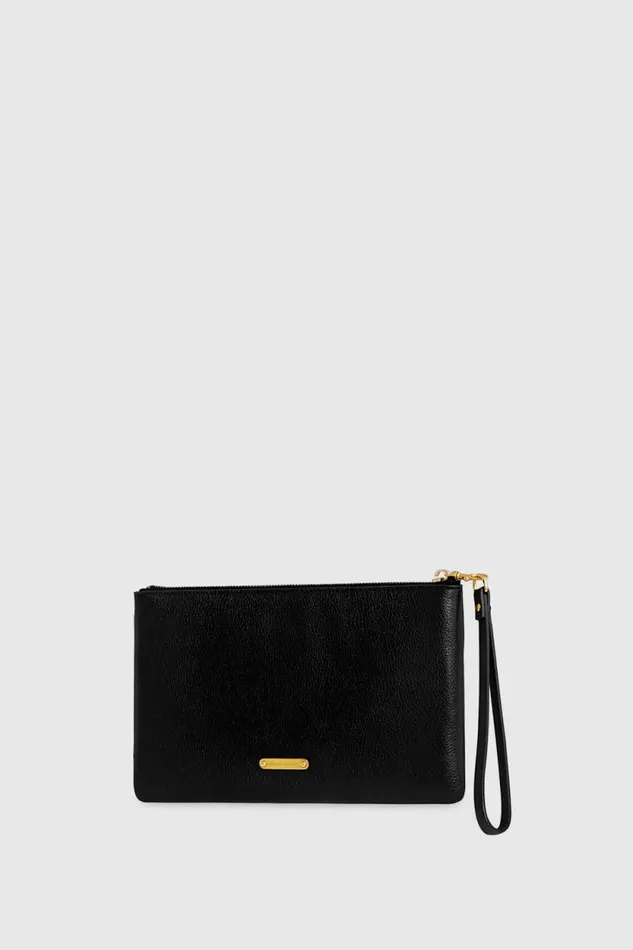 Women Rebecca Minkoff Clutches Large Pouch With Studs Black Women Rebecca Minkoff Clutches Large Pouch With Studs Black