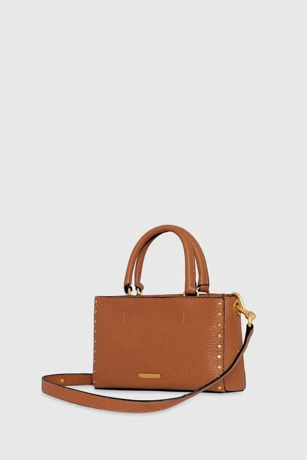Women Rebecca Minkoff Crossbody Bags Darren Top Handle Crossbody Caramello Women Rebecca Minkoff Crossbody Bags Darren Top Handle Crossbody Caramello