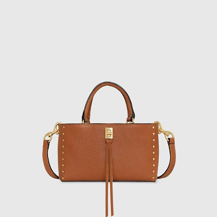 Women Rebecca Minkoff Crossbody Bags Darren Top Handle Crossbody Caramello Women Rebecca Minkoff Crossbody Bags Darren Top Handle Crossbody Caramello