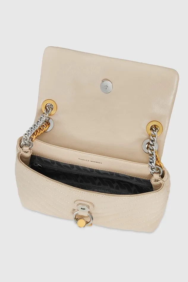 Women Rebecca Minkoff Crossbody Bags Edie Crossbody Stone Women Rebecca Minkoff Crossbody Bags Edie Crossbody Stone
