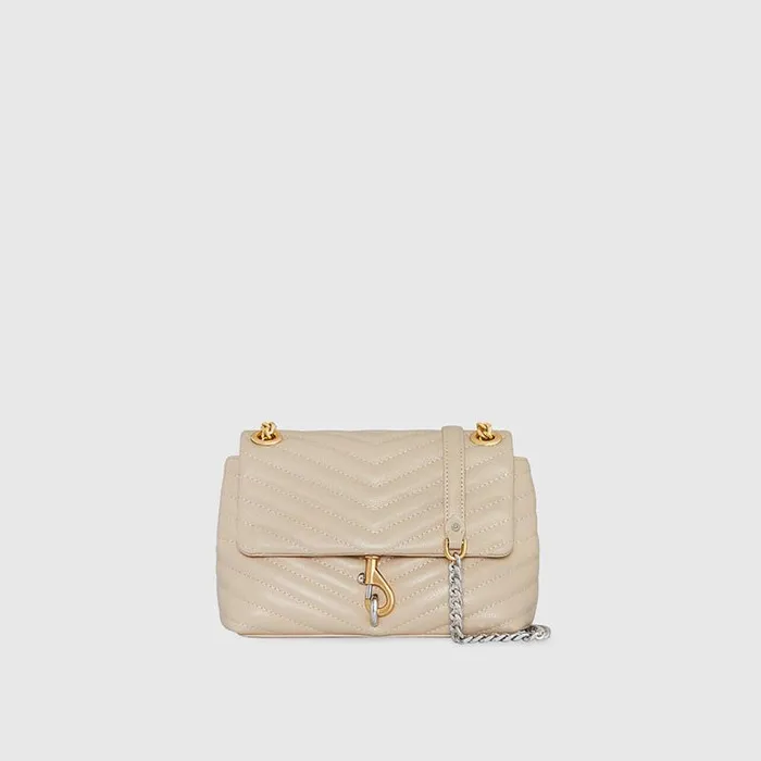 Women Rebecca Minkoff Crossbody Bags Edie Crossbody Stone Women Rebecca Minkoff Crossbody Bags Edie Crossbody Stone