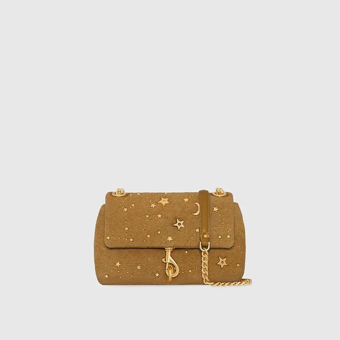 Women Rebecca Minkoff Crossbody Bags Edie Crossbody With Celestial Studs Honeycelestial Women Rebecca Minkoff Crossbody Bags Edie Crossbody With Celestial Studs Honeycelestial