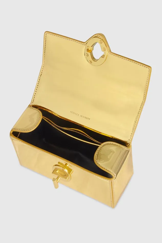Women Rebecca Minkoff Crossbody Bags G Mini Top Handle Crossbody Gold Women Rebecca Minkoff Crossbody Bags G Mini Top Handle Crossbody Gold