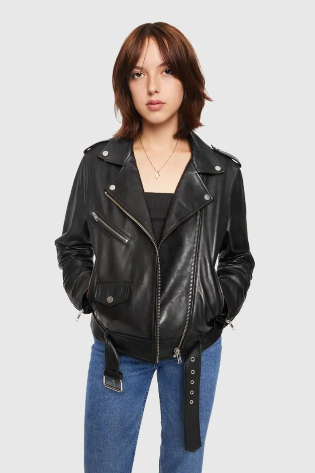Women Rebecca Minkoff Outerwear Jett Moto Black