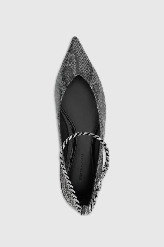 Women Rebecca Minkoff Shoes Chain Anklet Ballet Shadow Women Rebecca Minkoff Shoes Chain Anklet Ballet Shadow